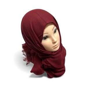 Elegant Burgundy Scarf for Women